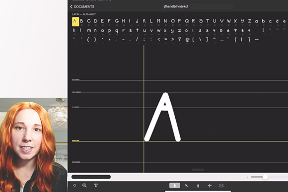 Craft Your Unique Typeface: A Guide to Creating Fonts on the iPad