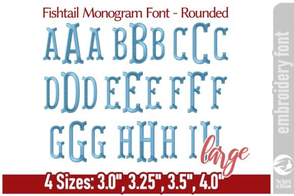 Elevate Your Brand with the Fishtail Monogram Font