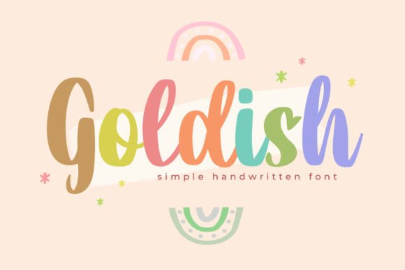 Goldish: The Playful Script Font for Creative Design