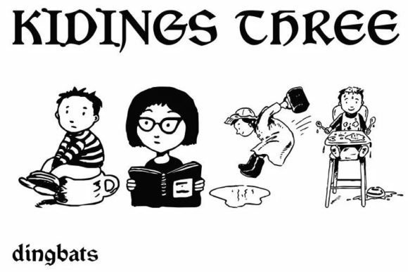 Kidings Three: A Playful Vintage Font for Creative Design