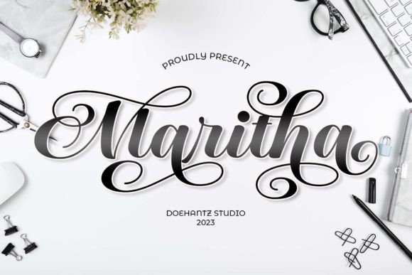 Maritha: Elevate Your Design with Handwritten Charm