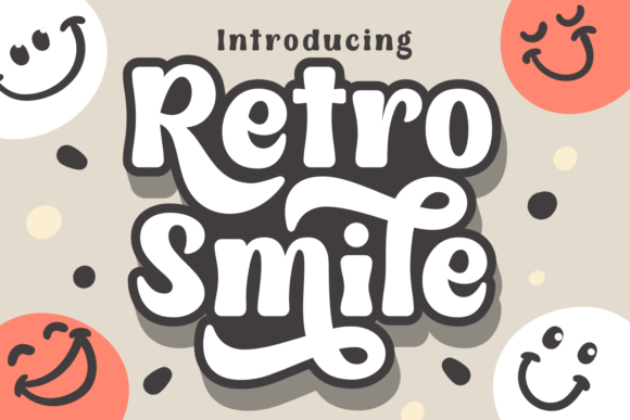 Retro Smile: A Playful Script Font for Modern Design