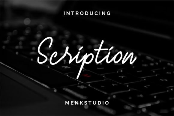 Scription: Elevate Your Design with Elegant Handwritten Typography